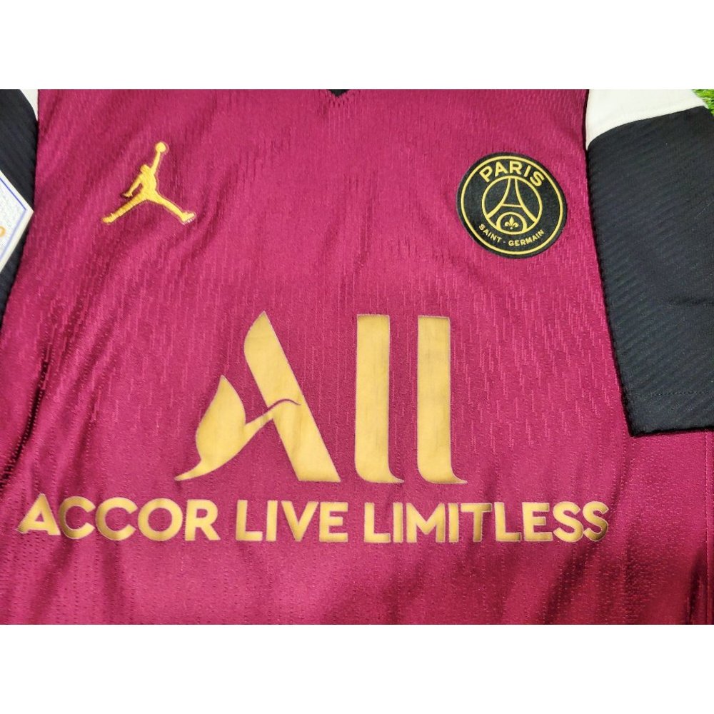 Maillot PSG NEYMAR JR 2020-2021 - Issue Pro - Taille M Rose - Neuf Sans Emballage